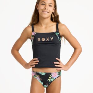 Girls 6-16 Roxy Active Tankini Set Two Piece