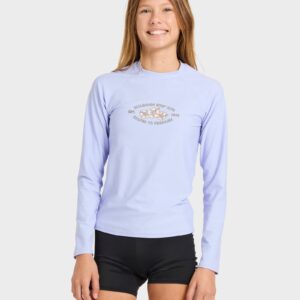 Girls 6-16 Surf Club Long Sleeve Rashvest