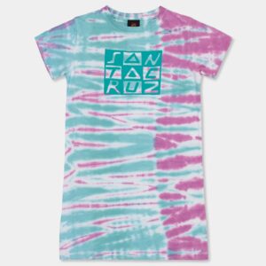 Girls 8-16 Checker Block Mini Dress