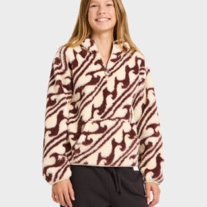 Girls 8-16 Dark Wave Half Zip Fleece Top Girls 8-16 Dark Wave Half Zip Fleece Top