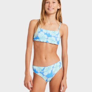Girls 8-16 Happy Hibiscus Two Piece Swimsuit Girls 8-16 Happy Hibiscus Two Piece Swimsuit