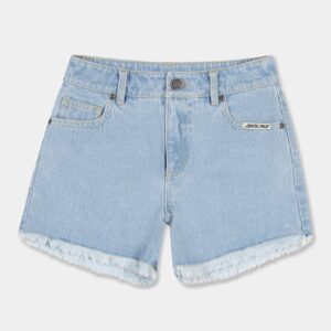 Girls 8-16 MFG Retro Dot Denim Shorts