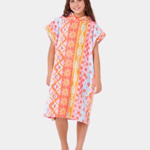 Girls 8-16 Mixed Cotton Hooded Towel Girls 8-16 Mixed Cotton Hooded Towel