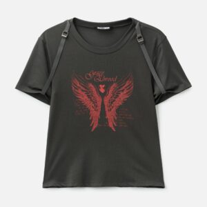 Grace Elwood Turned-Up Sleeve Tee