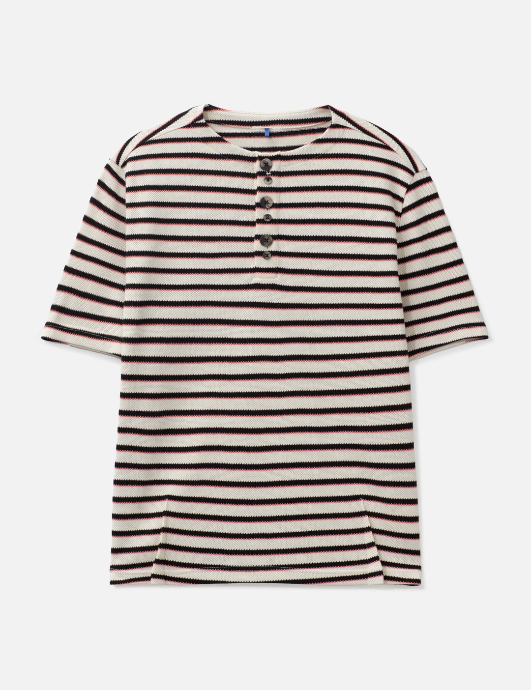 Henley Neck T-Shirt Product. 23