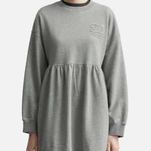 Isoli Crewneck Peplum Dress