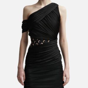 Jersey Body Shelter Draped Dress