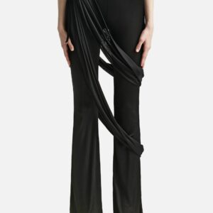 JERSEY FLARE PANTS