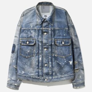 Junya Watanabe MAN X Levi's Layered Jeans With Chains