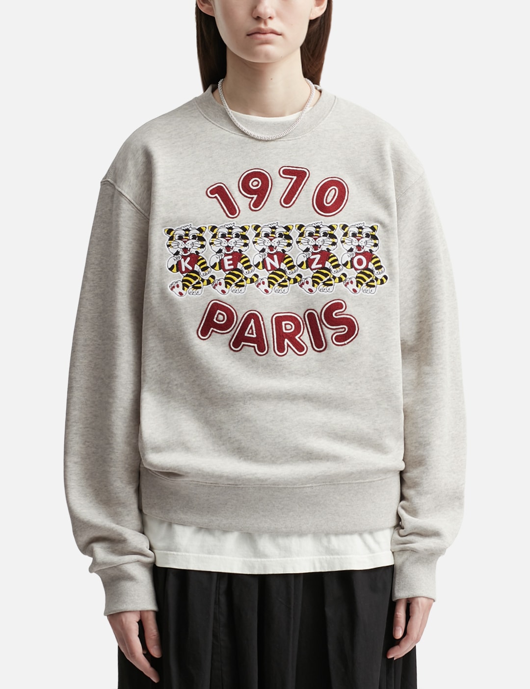 'KENZO Wild Tiger' Embroidered Sweatshirt