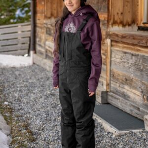 Kids Barkley Insulated Bib Overalls - Black (2023) Kids Barkley Insulated Bib Overalls - Black (2023)