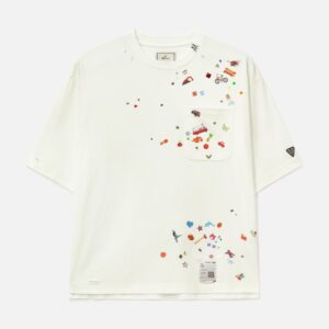 Kids Sticker Printed T-shirt