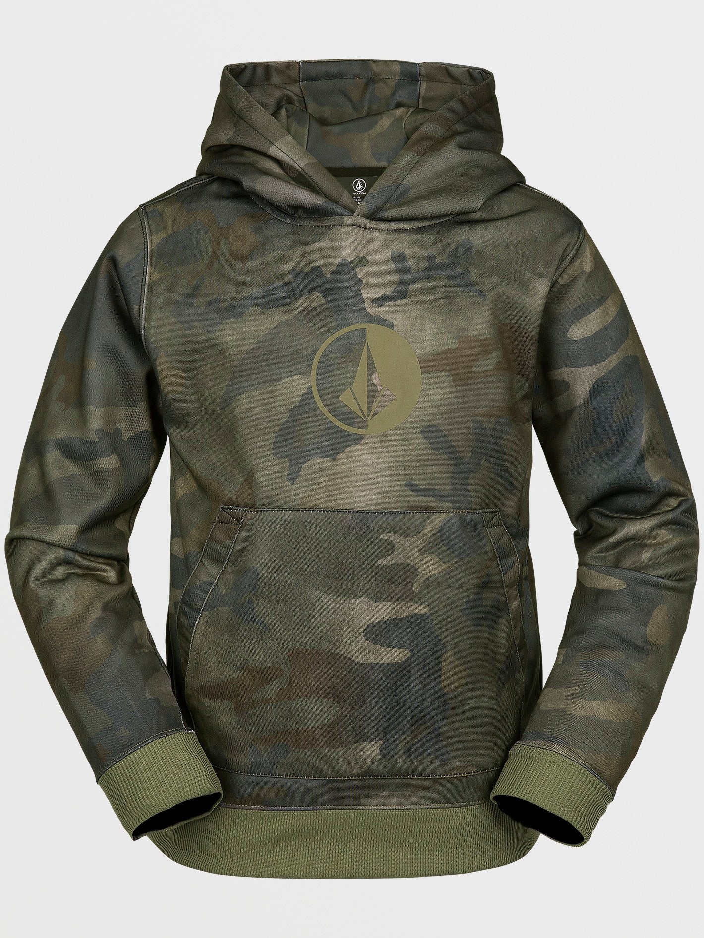 Kids Youth Riding Fleece Pullover - Cloudwash Camo (2023)