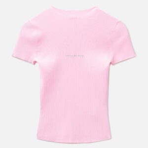 Knit Logo Short Sleeves T-Shirt