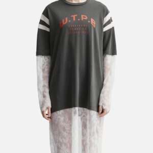 Layered Lace Sleeve Tee