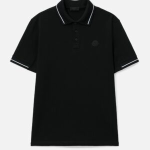 Logo Patch Cotton Polo Shirt