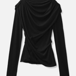 Long Sleeves Twist Top