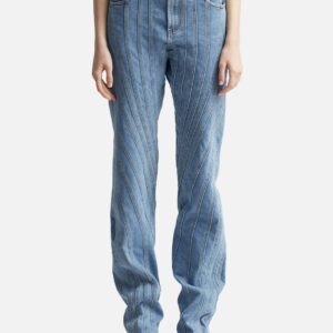 Low Waisted Spiral Jeans