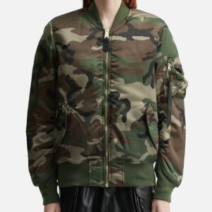 MA-1 Base Flight Bomber Jacket Camo