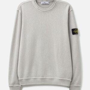 Malfilé Fleece 'Old' Effect Crewneck Sweatshirt