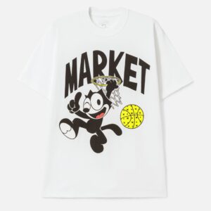 Market x Felix The Cat Dunking Tee Shirt