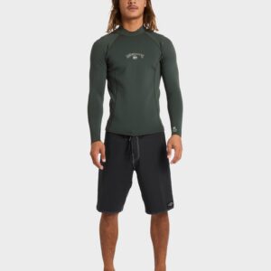 Mens 1/1Mm Absolute Natural Long Sleeve Wetsuit Top Mens 1/1Mm Absolute Natural Long Sleeve Wetsuit Top