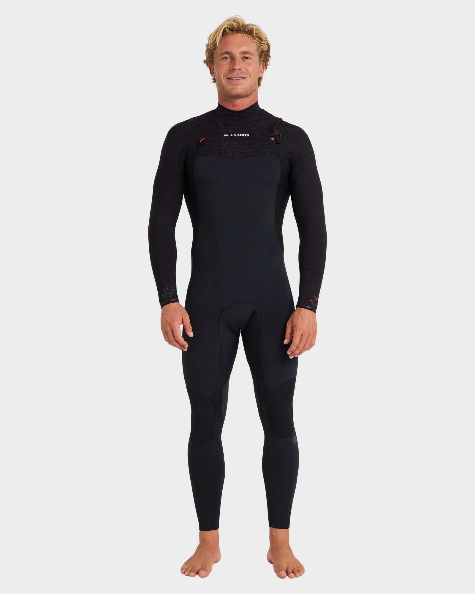 Mens 4/3Mm Revolution Natural Chest Zip Long Sleeve Fullsuit