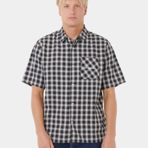 Mens Archive Script Plaid Short Sleeve Shirt Mens Archive Script Plaid Short Sleeve Shirt
