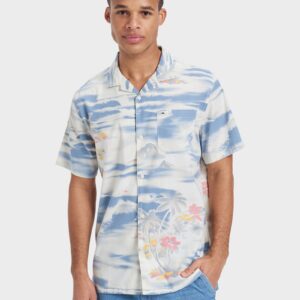 Mens Beach Club Short Sleeve Shirt