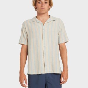 Mens Beat Stripe Short Sleeve Shirt