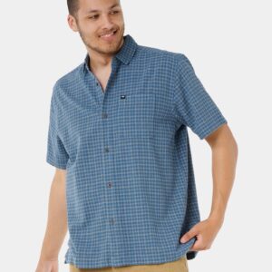 Mens Classic Surf Check Short Sleeve Shirt