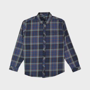 Mens Coastline Long Sleeve Flannel Shirt