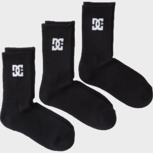 Mens DC 3-Pack Crew Socks