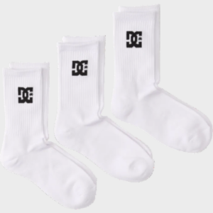 Mens DC 3-Pack Crew Socks