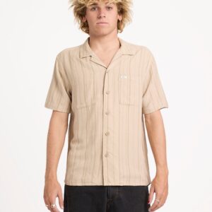 Mens Exotica Stripe Short Sleeve Shirt