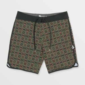 Mens Fractal Scallop Mod-Tech 19" Boardshorts
