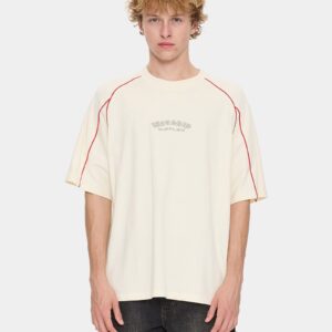 Mens Frequency 2 Panel Oversized Raglan T-Shirt Mens Frequency 2 Panel Oversized Raglan T-Shirt