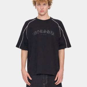 Mens Frequency Panel Oversized Raglan T-Shirt Mens Frequency Panel Oversized Raglan T-Shirt