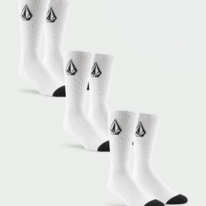 Mens Full Stone 3 Pack Crew Socks