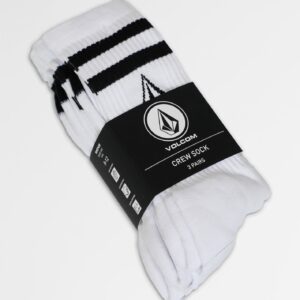 Mens Full Stone Retro 3 Pack Crew Socks