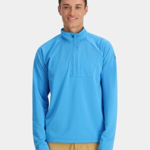 Mens Gridweb Half Zip Fleece Jumper