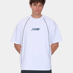 Mens Heavy Voltage Oversized Cropped T-Shirt