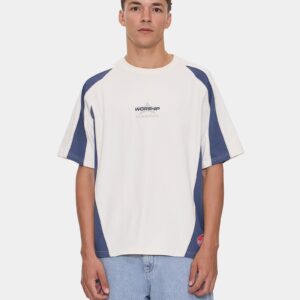 Mens Laps Panel Oversized T-Shirt