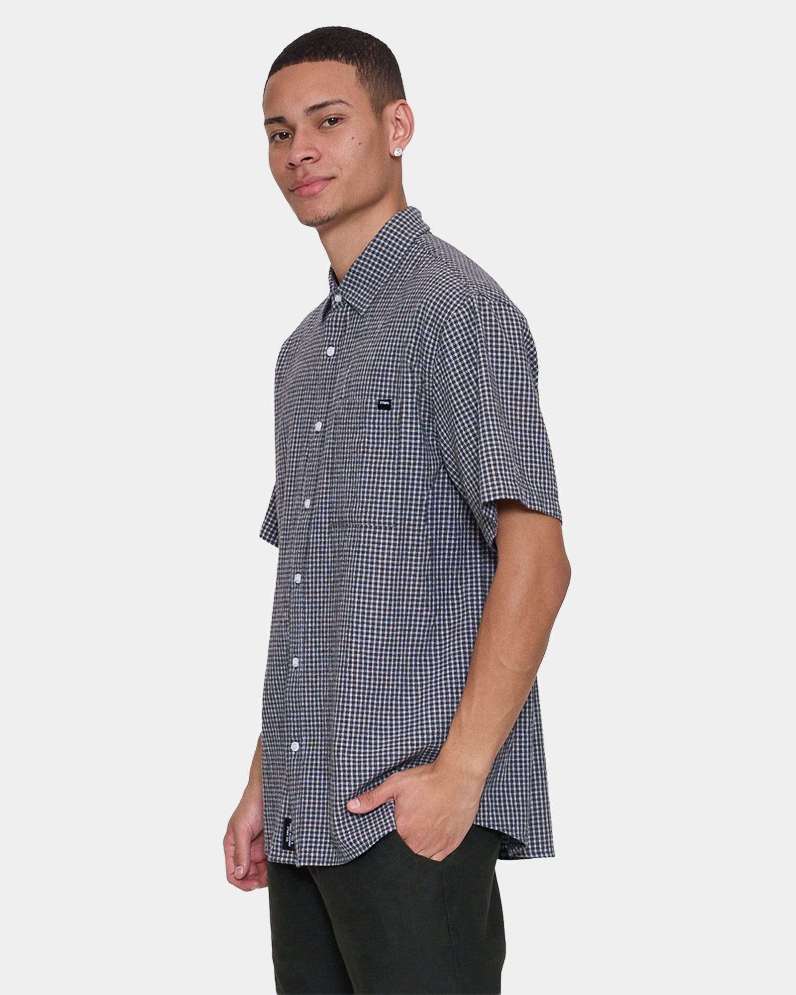 Mens Locked In Short Sleeve Shirt