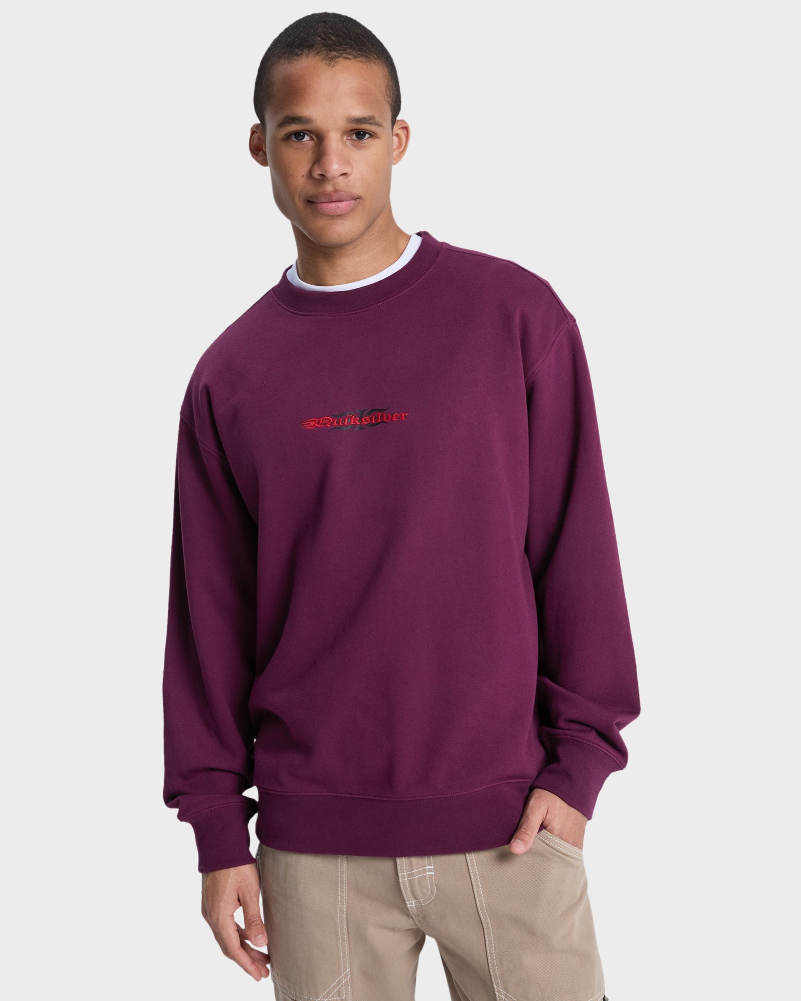 Mens Mercury Trident Crew Neck