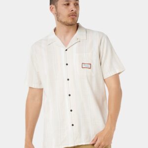 Mens Mod Cali Stripe Short Sleeve Shirt