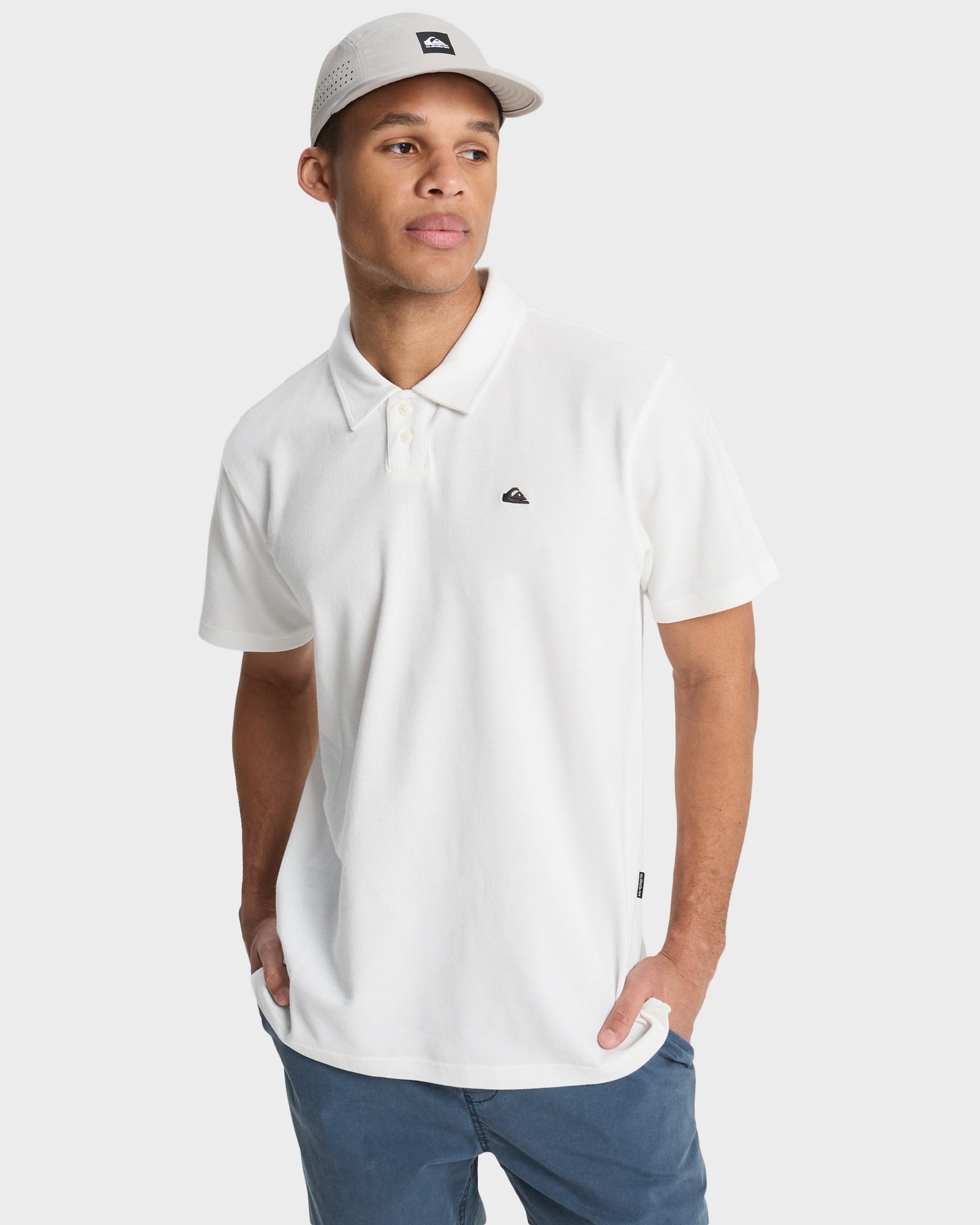 Mens Mw Pique Polo Short Sleeve Shirt