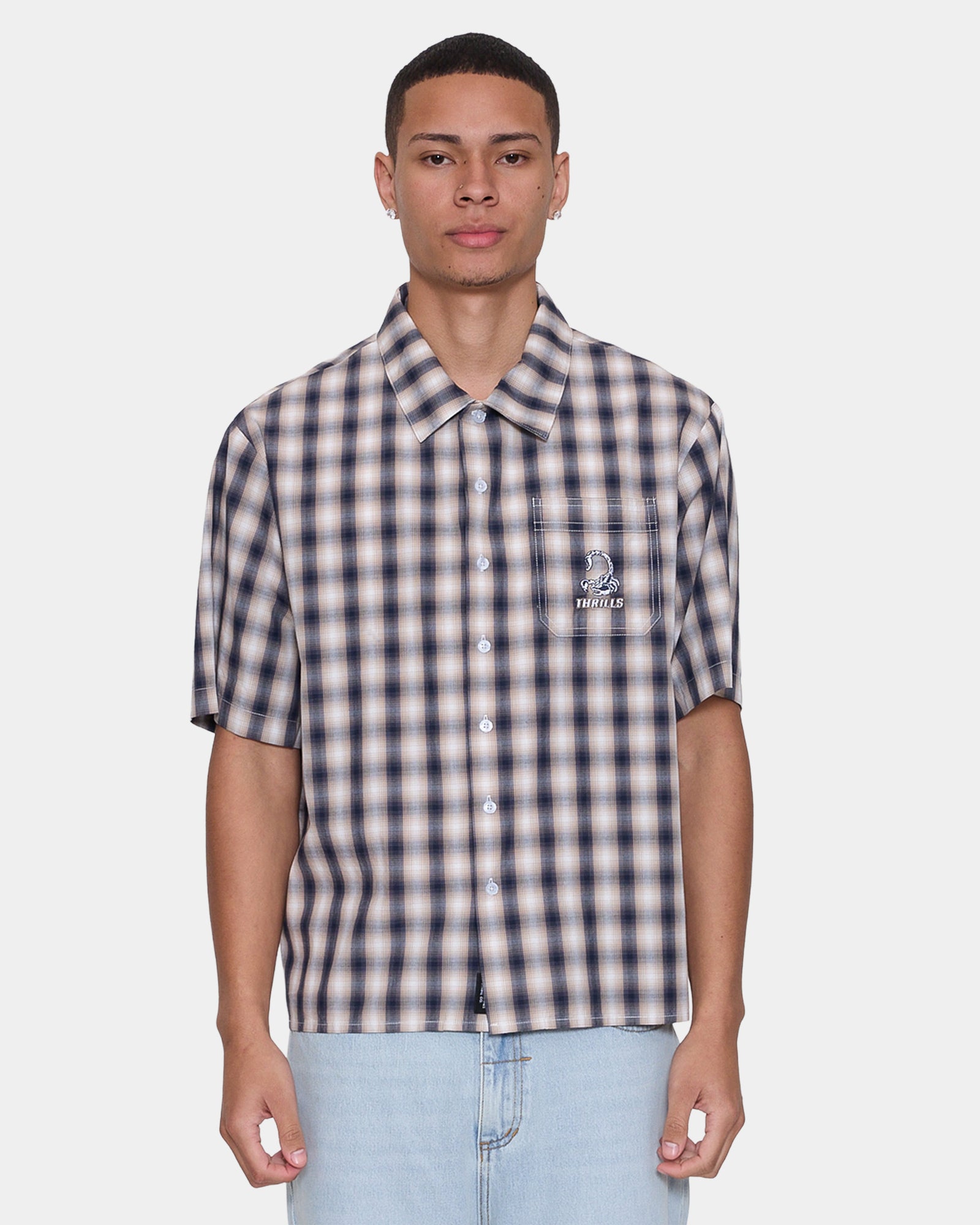 Mens Paradise Falling Short Sleeve Shirt