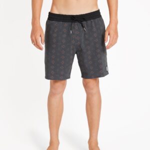 Mens Psych Cotton Trunk 17" Swim Shorts