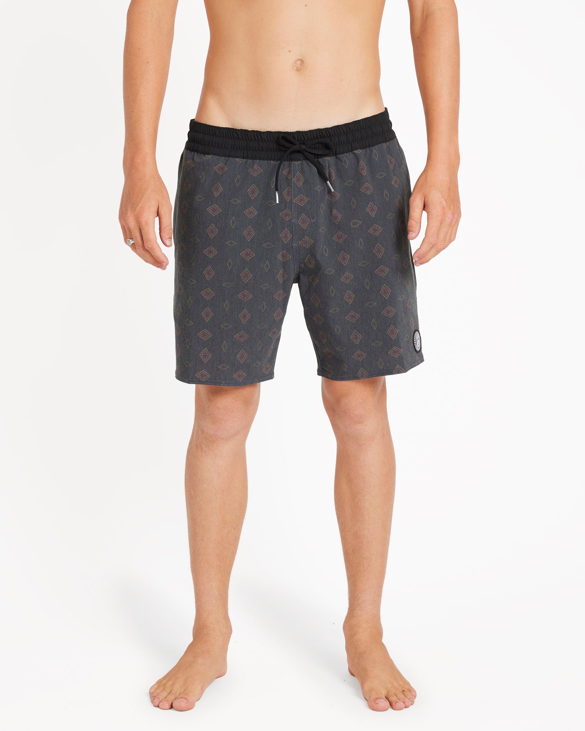 Mens Psych Cotton Trunk 17" Swim Shorts